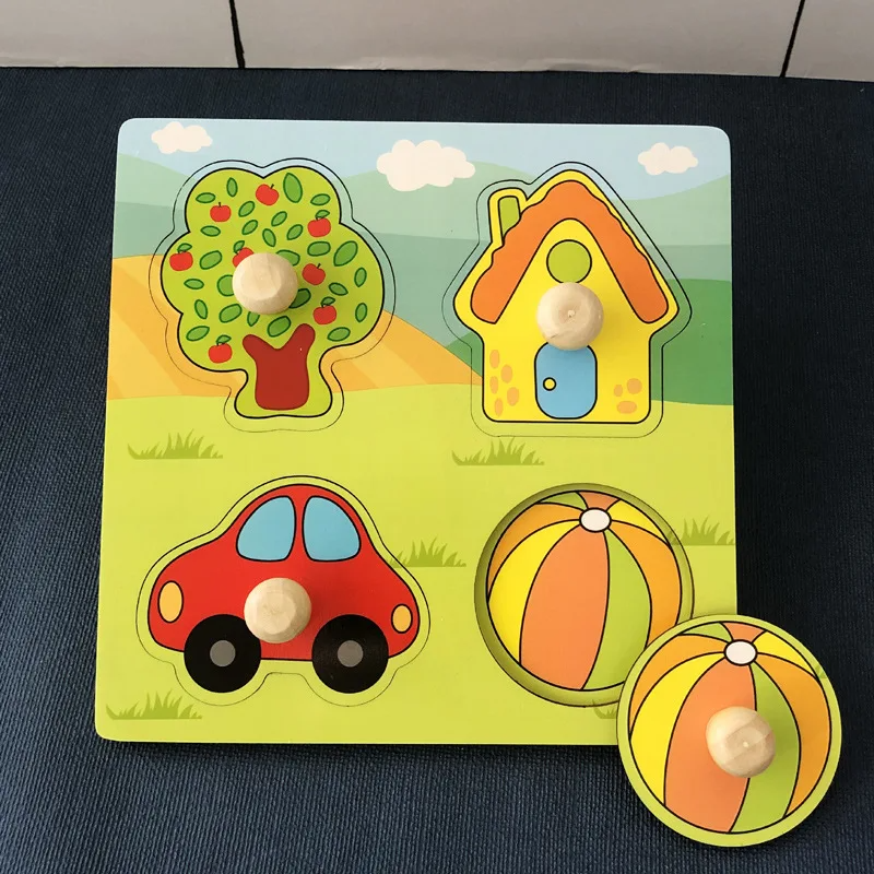 Clever Puzzle – Träpussel för barns lärande och utveckling