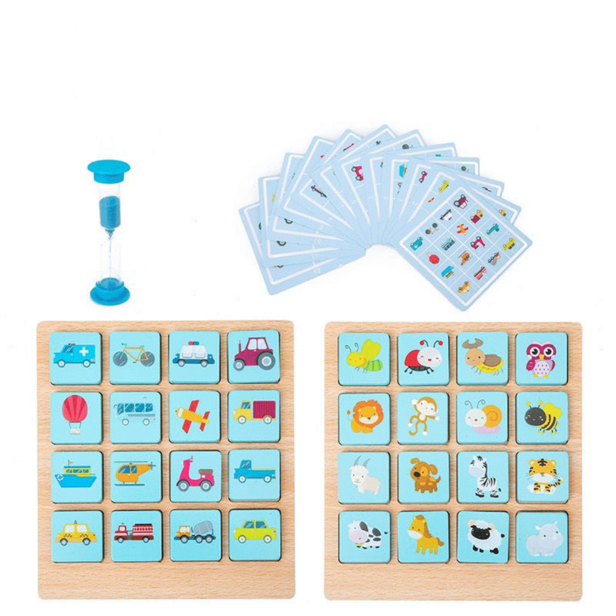 Memory Card Game – Pedagogiskt minnesspel för barn