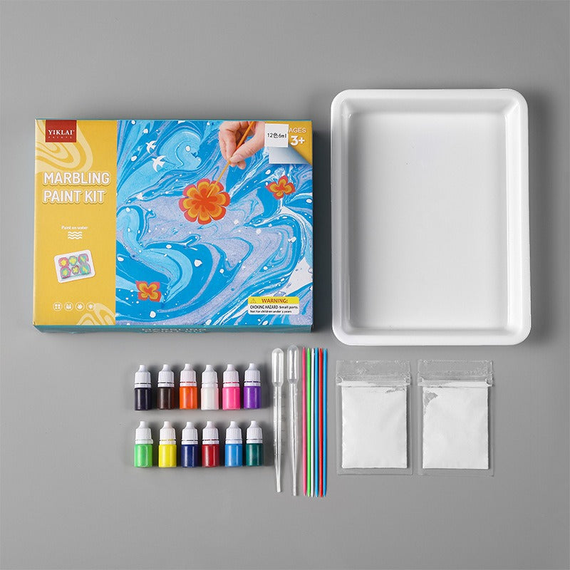 Water Marbling Paint Set – färgset för vattenmarmorering