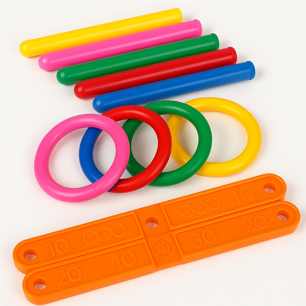 Hoop Ring Toss – Ringkastningsspel för barn utomhuslek