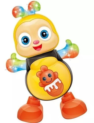 Interaktiv leksaksrobot för barn – Dancing Spin Robot med ljus och musik