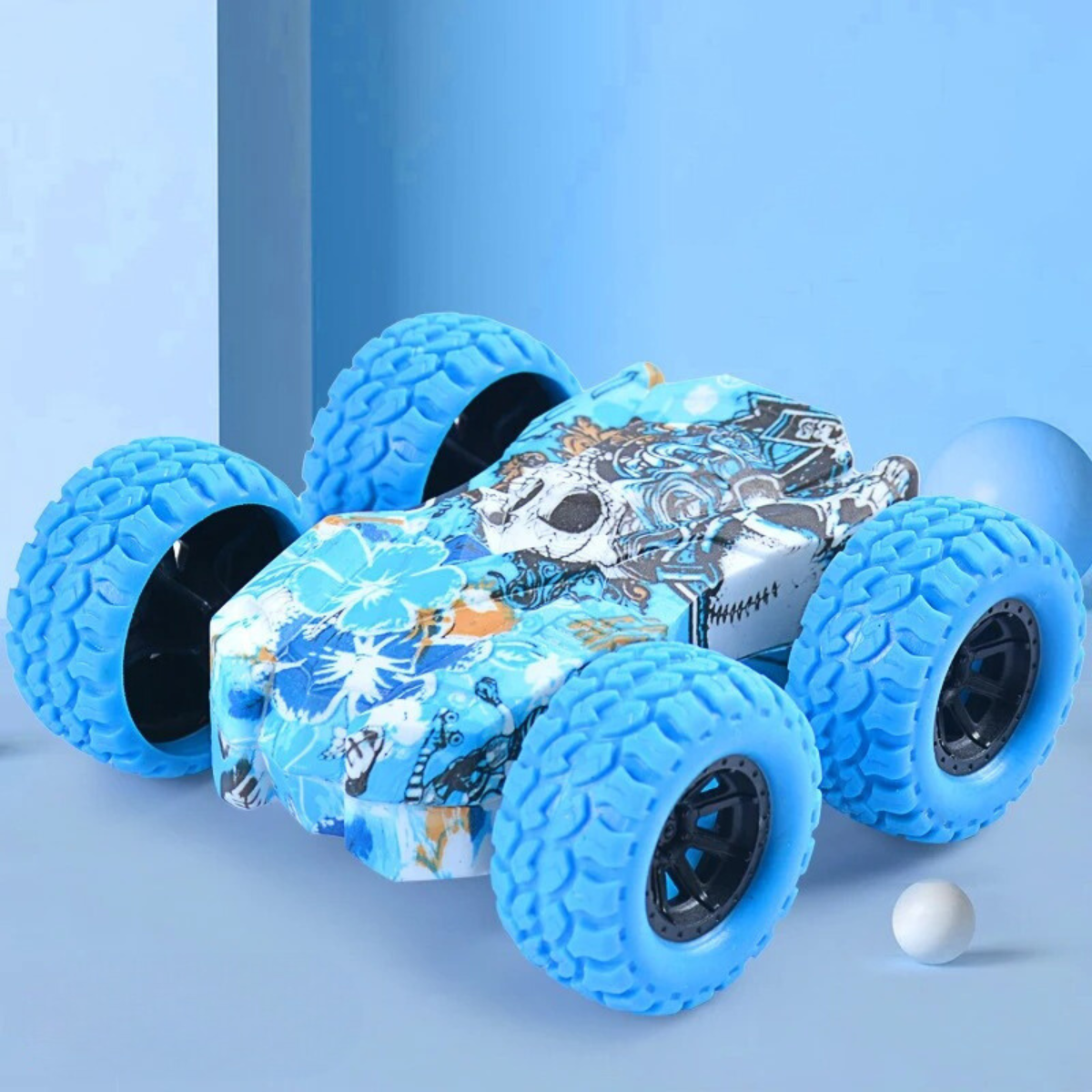 Dubbelsidig leksaksbil – Double Stunt Car