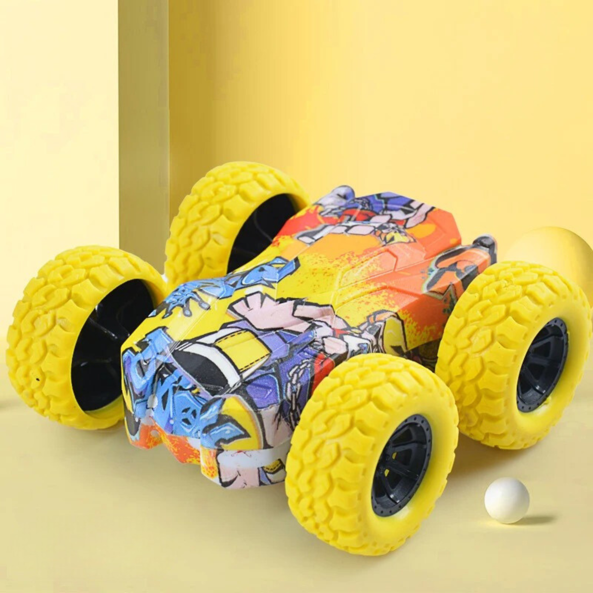 Dubbelsidig leksaksbil – Double Stunt Car