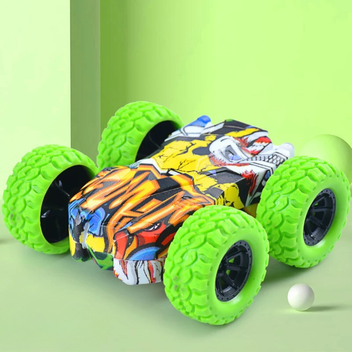 Dubbelsidig leksaksbil – Double Stunt Car