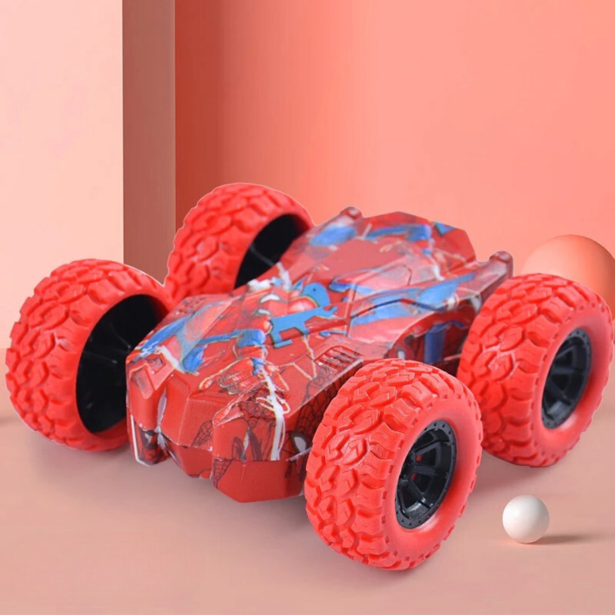 Dubbelsidig leksaksbil – Double Stunt Car