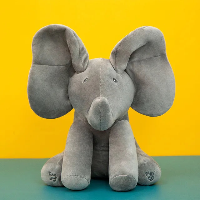 Musikaliskt gosedjur för barn – MusicOllie elefant med sång och lek