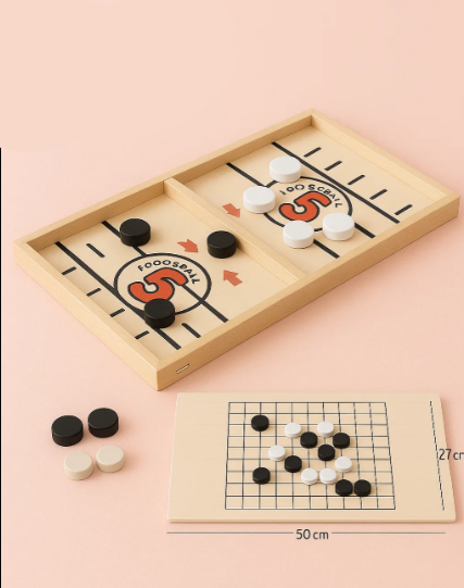 Foosball – Lätt att sätta upp – Brädspel i trä