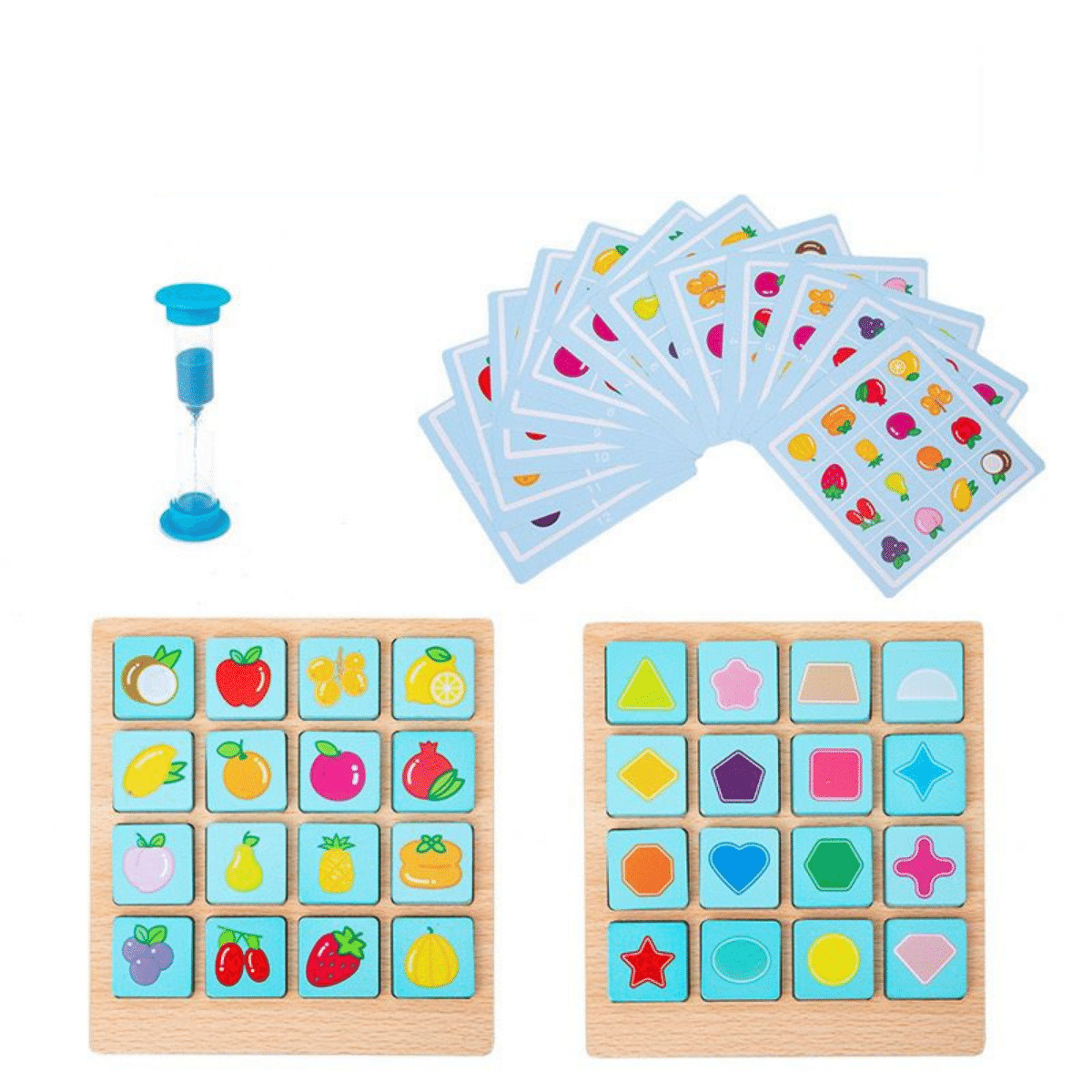 Memory Card Game – Pedagogiskt minnesspel för barn