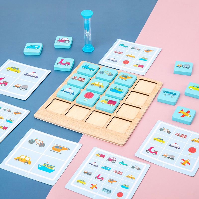Memory Card Game – Pedagogiskt minnesspel för barn