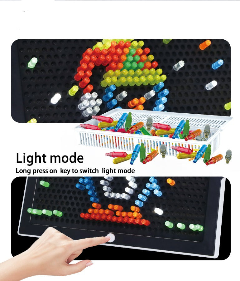 Light Game – Kreativt byggset med ljuspanel för barn