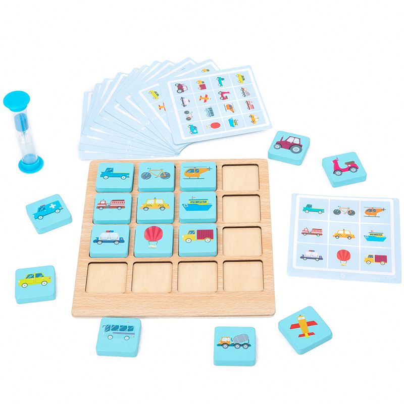 Memory Card Game – Pedagogiskt minnesspel för barn