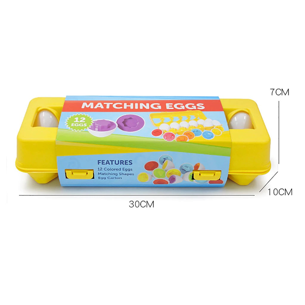 Egg Puzzle – Äggpussel i plast för barn | Kreativt tankespel