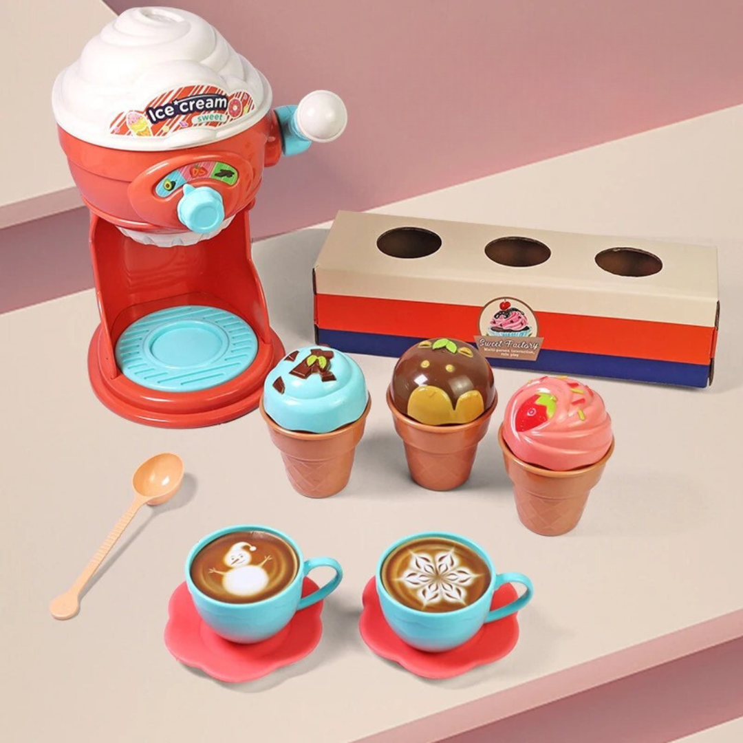 Leksaksset med glassmaskin – Ice Cream Maker Set