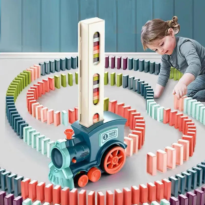 Domino Train – Pedagogiskt domino- och tåglekset