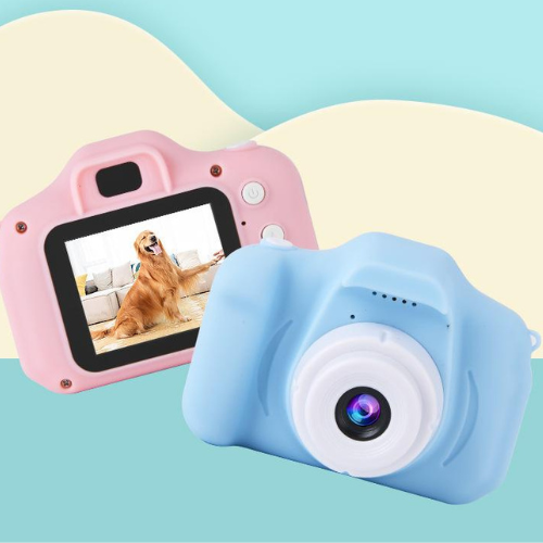 Barnkamera – Robust digitalkamera med HD-foton & selfies för barn från 3 år