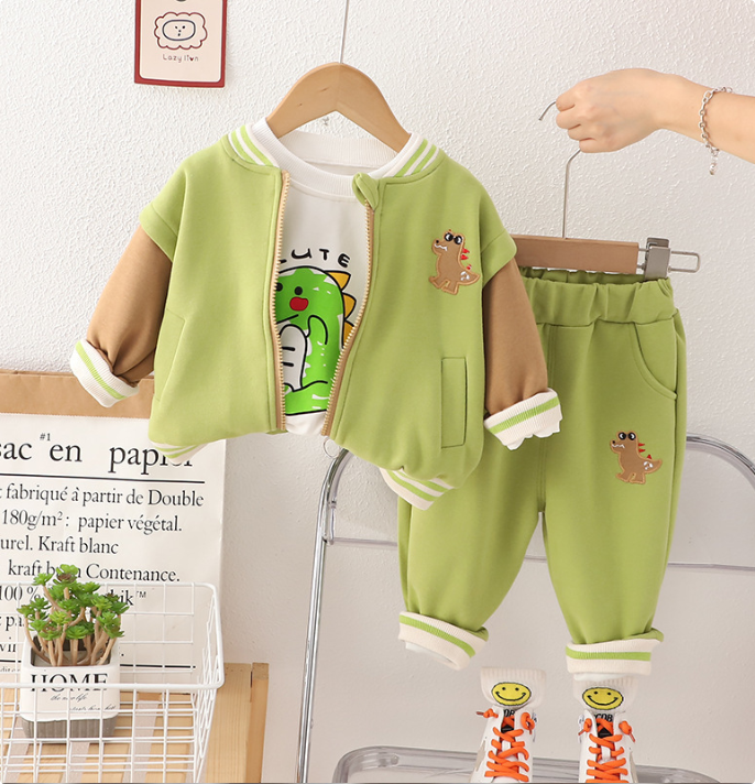 3-delat barnset – Casual Dino