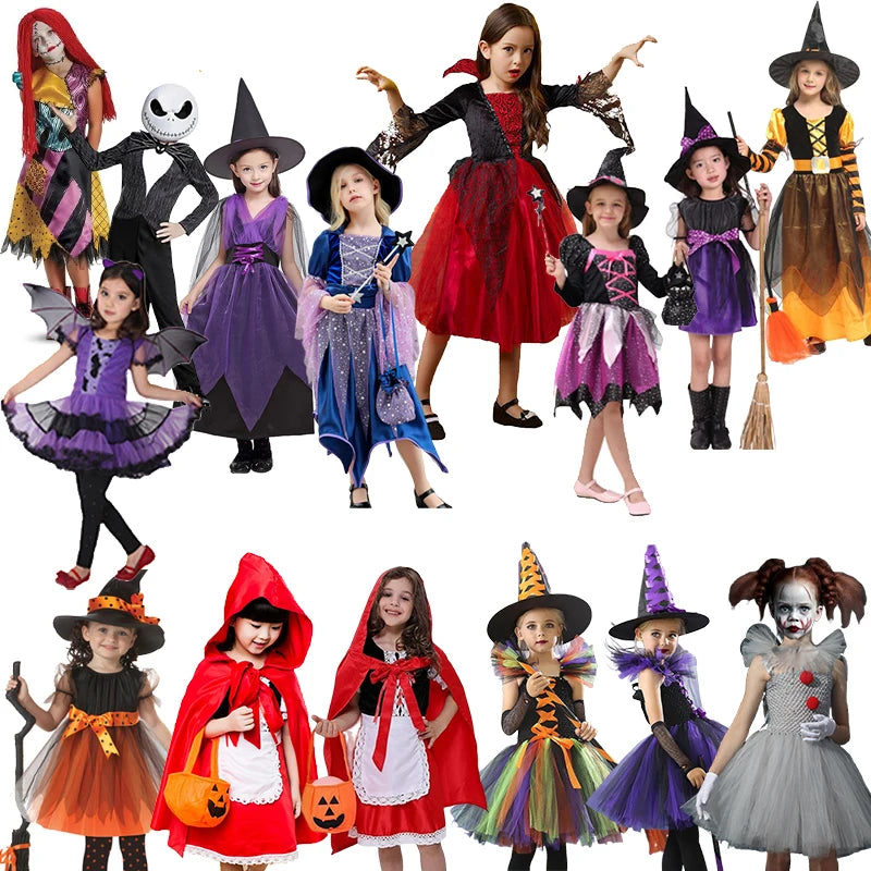 Halloweenutklädnad – klänning för karneval, cosplay och temafester