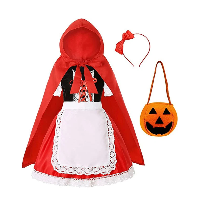 Halloweenutklädnad – klänning för karneval, cosplay och temafester