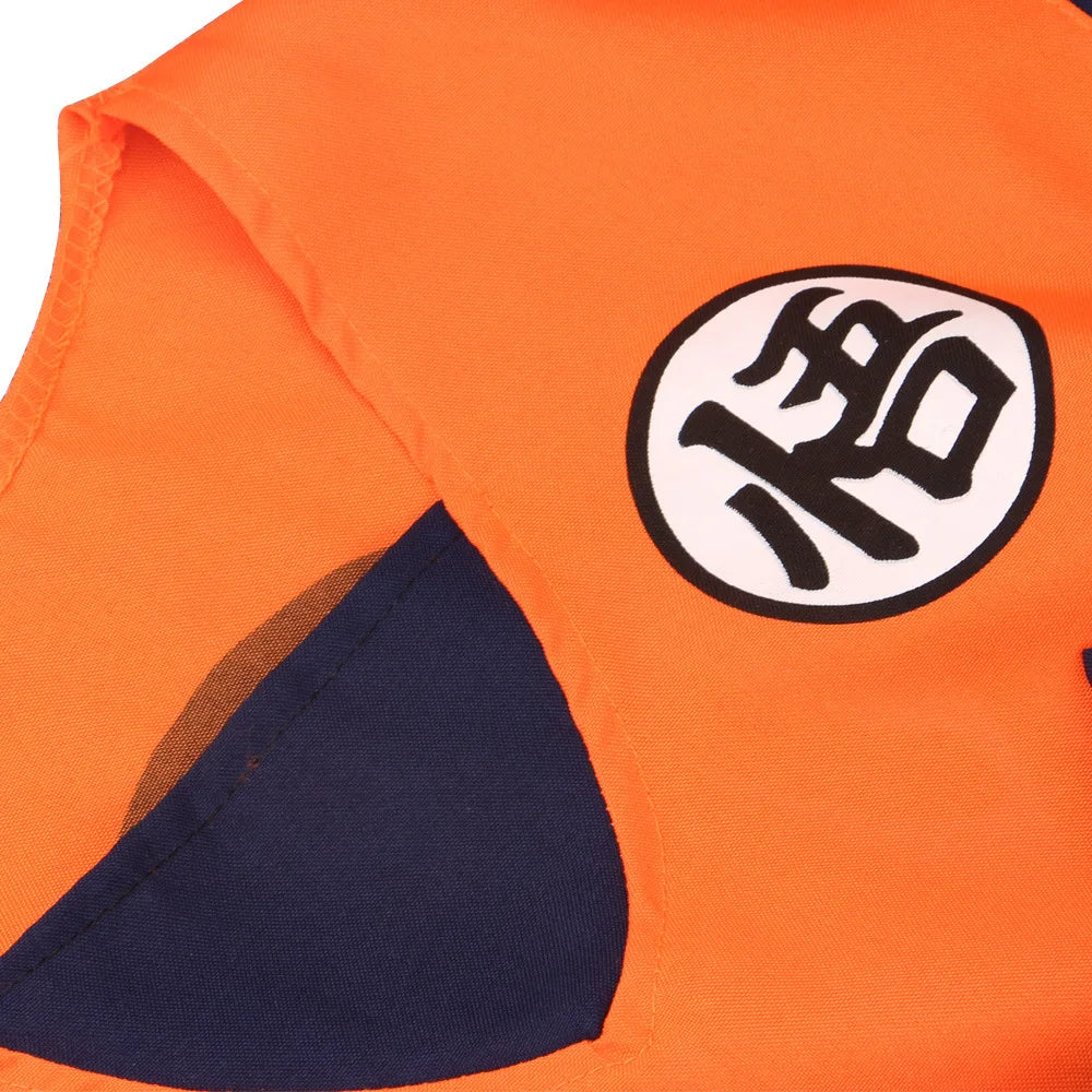 Halloweendräkt – Super Saiyan outfit för barn, autentisk design och mjukt tyg