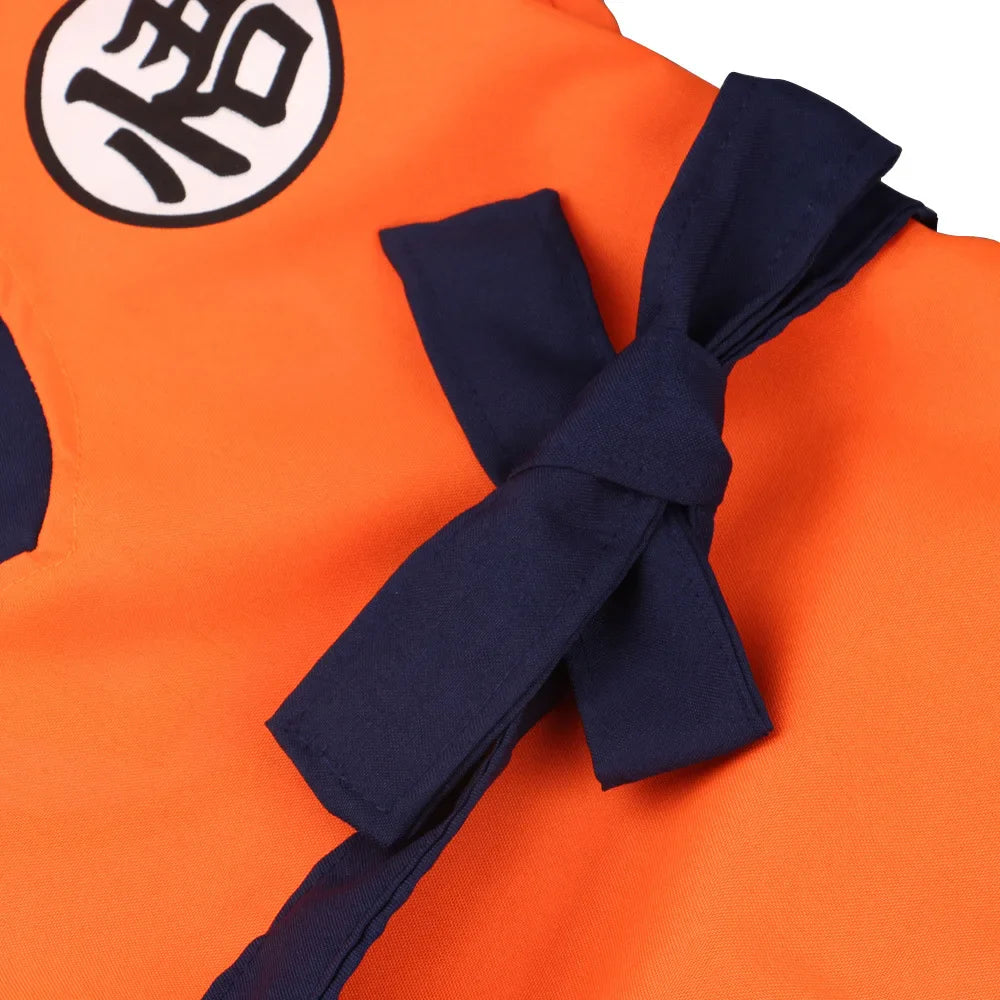 Halloweendräkt – Super Saiyan outfit för barn, autentisk design och mjukt tyg