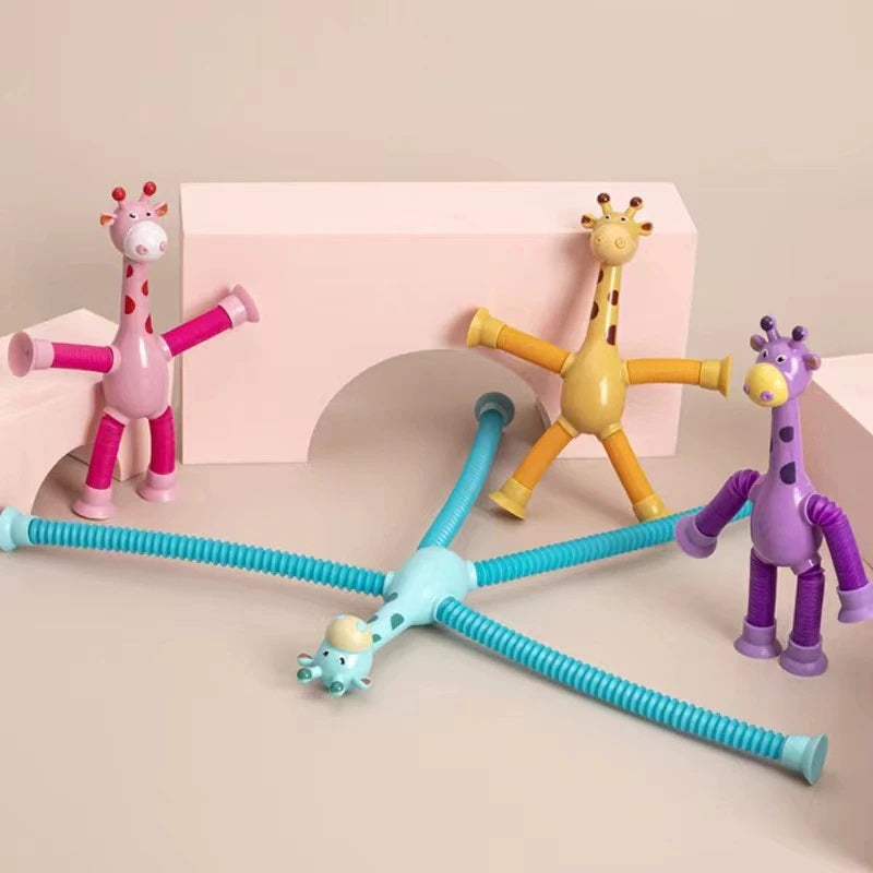 Telescopic Giraffe – Teleskopisk giraff med sugkoppar