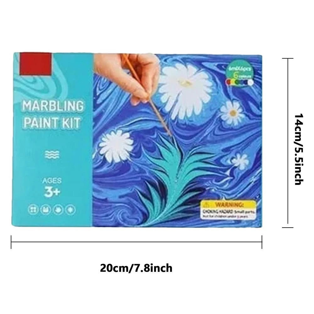 Water Marbling Paint Set – färgset för vattenmarmorering