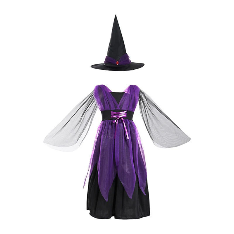 Halloweenutklädnad – klänning för karneval, cosplay och temafester
