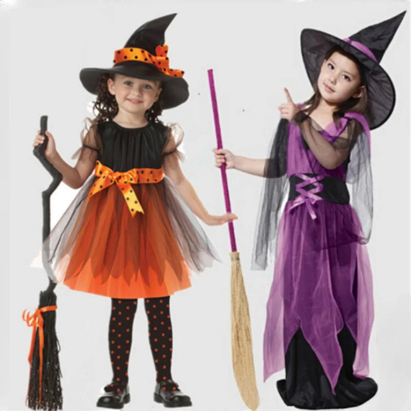 Halloweenoutfit – klänning för cosplay och karneval, elegant och enkel