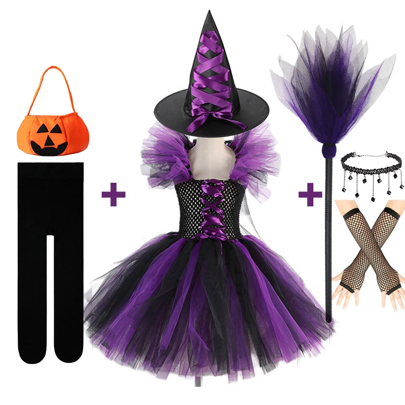 Halloweenutklädnad – klänning för karneval, cosplay och temafester
