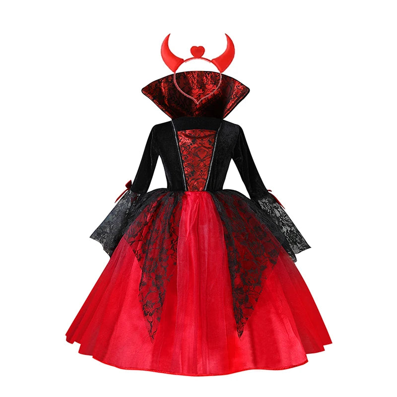 Halloweenutklädnad – klänning för karneval, cosplay och temafester