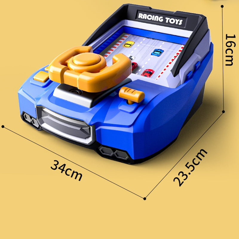 Racing Game – Elektroniskt arkadspel för barn med styrbar bil