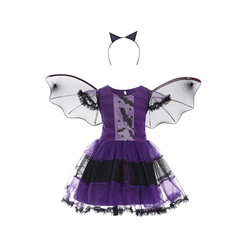Halloweenutklädnad – klänning för karneval, cosplay och temafester
