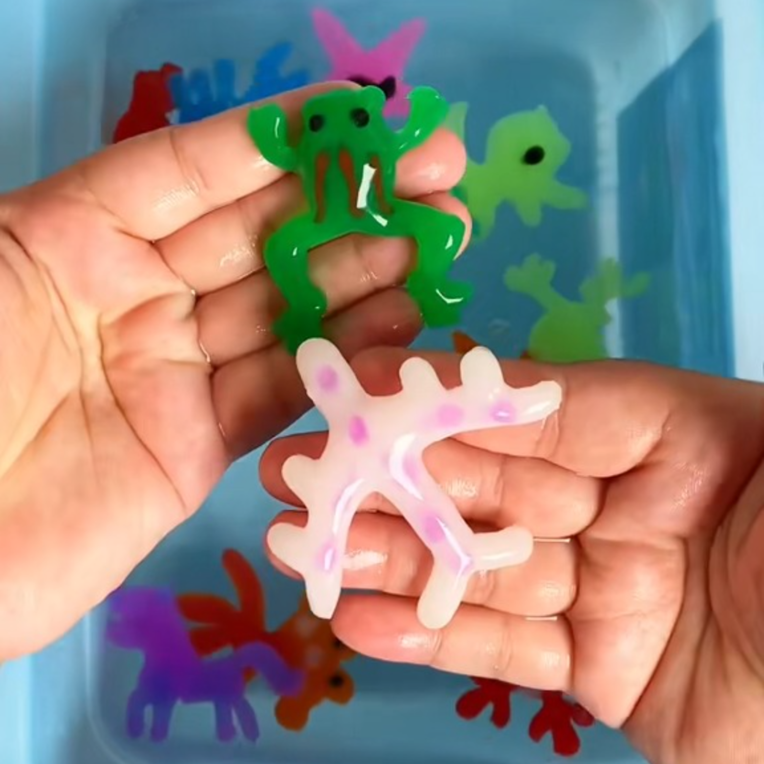 Magiskt pysselset för barn – skapa féfigurer och undervattenskaraktärer med vatten | FairyFlow Skaparkit