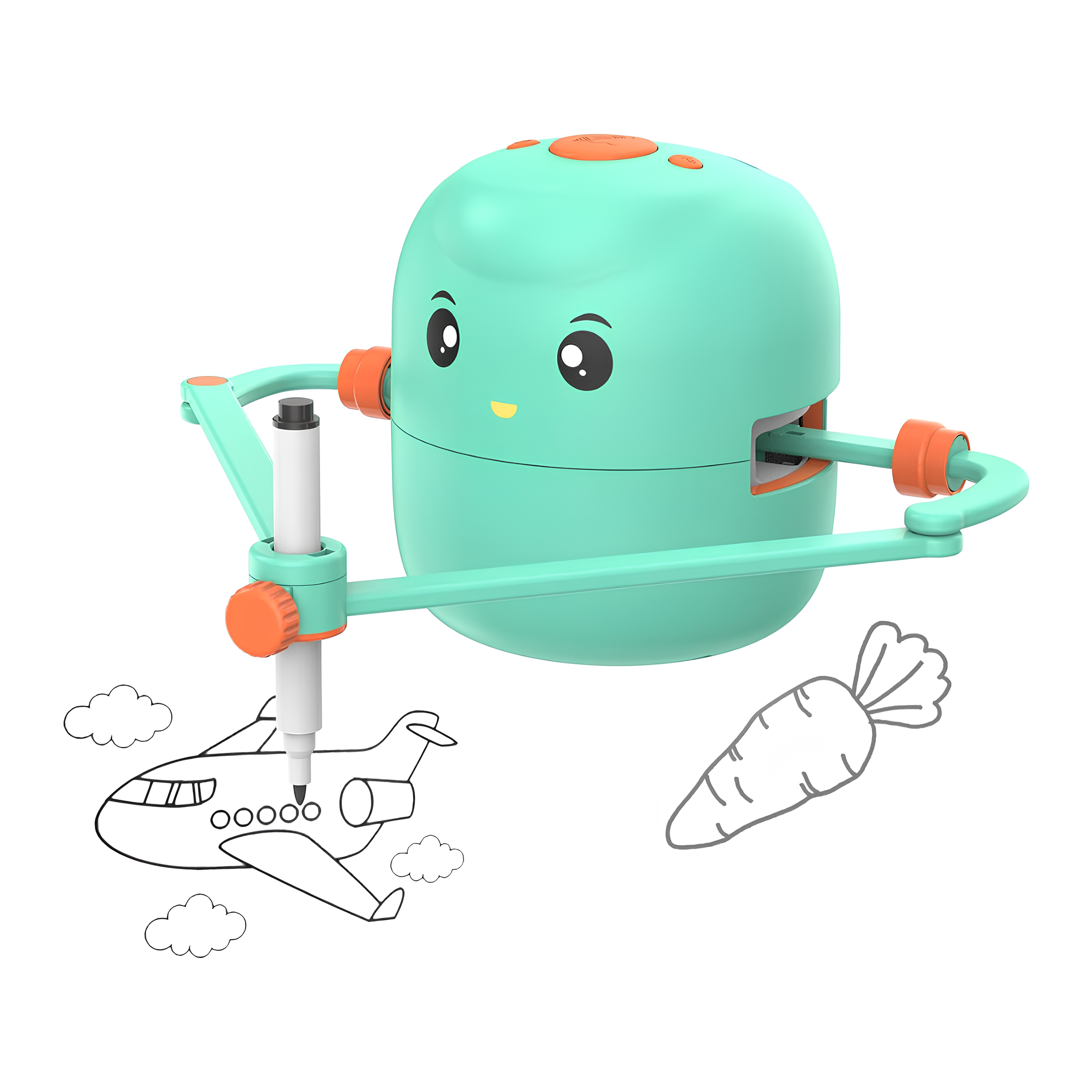 Interaktiv Ritrobot för Barn – Pedagogisk & Kreativ Leksak från 4 år