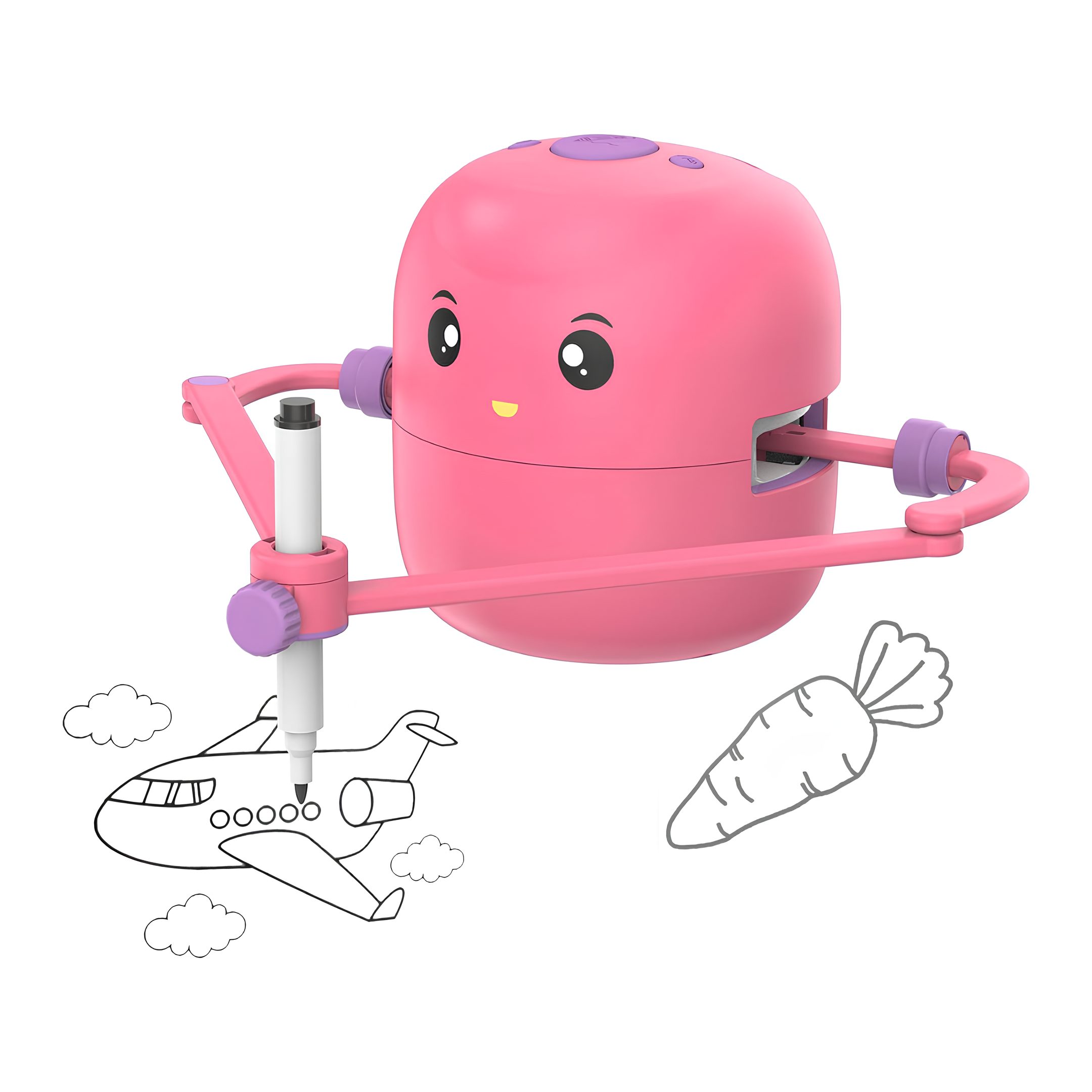 Interaktiv Ritrobot för Barn – Pedagogisk & Kreativ Leksak från 4 år