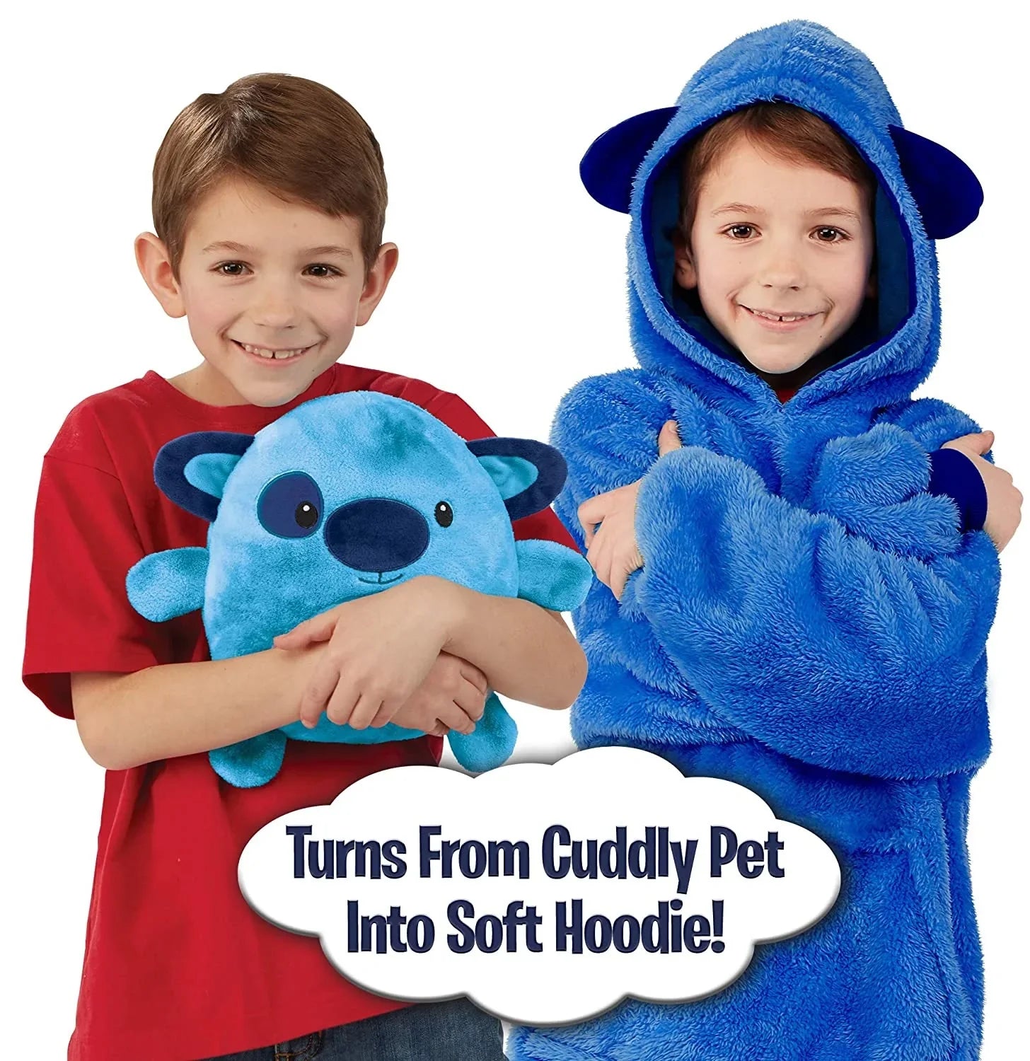 Cuddle Hoodie – Huvtröja och gosedjur i ett