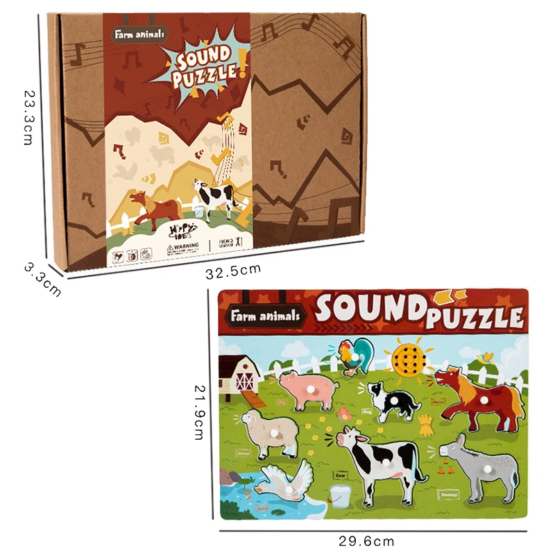 Pedagogiskt ljud- och formspel – Sound Matching Game