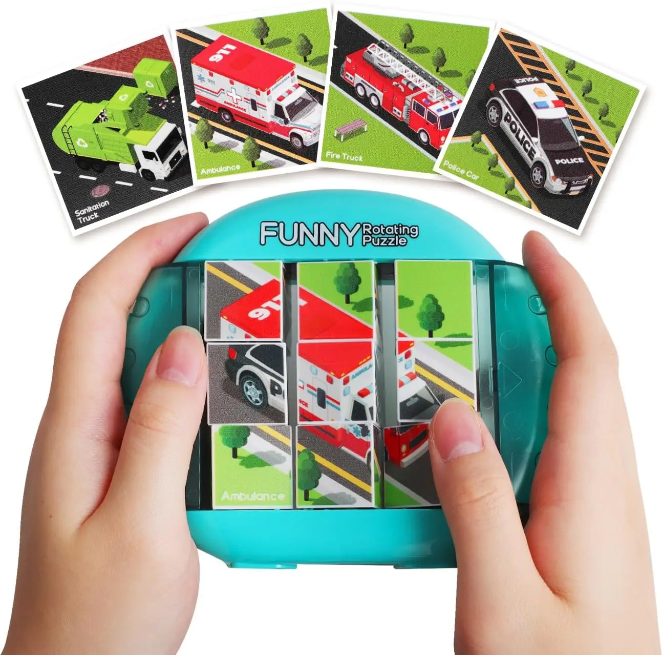 Roterbart pussel för barn – Twisty Puzzle