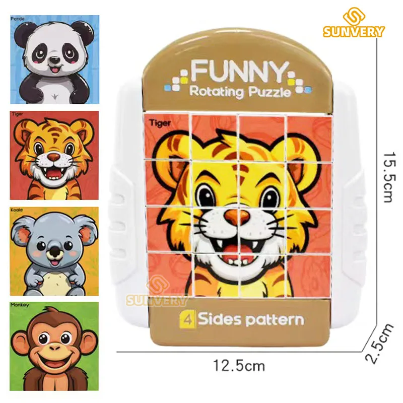 Roterbart pussel för barn – Twisty Puzzle
