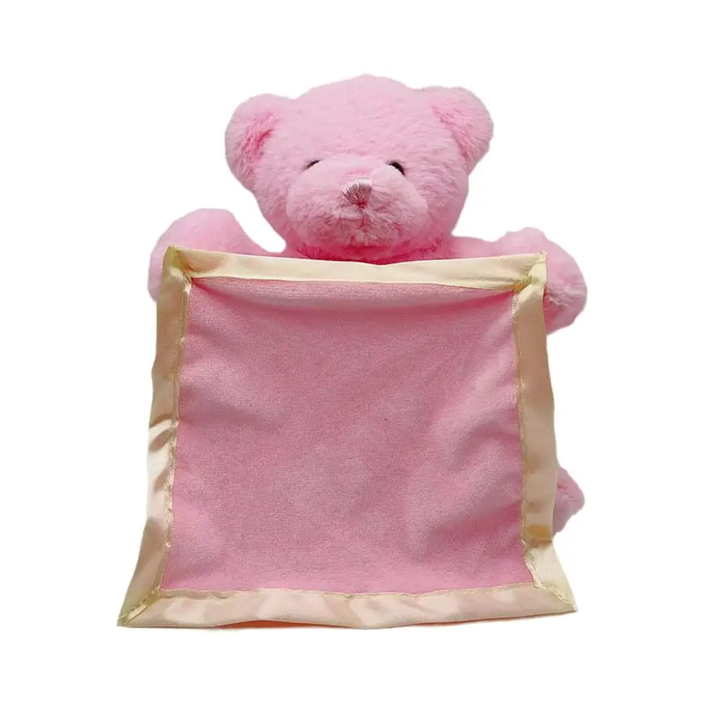 Sjungande teddybjörn med peekaboo-funktion