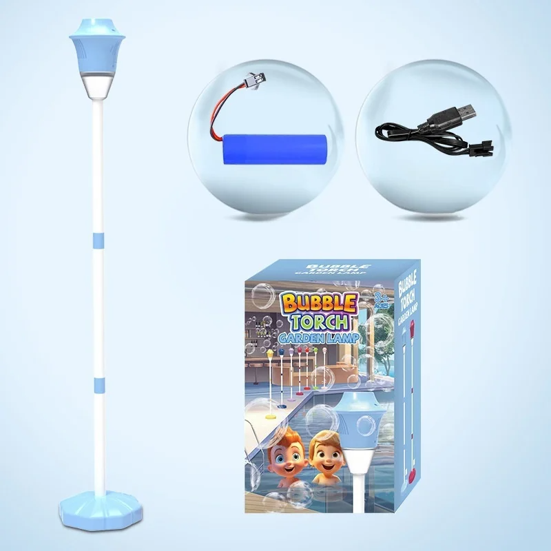 Bubbel-lampa med ljus och musik – Magisk stämning för barn