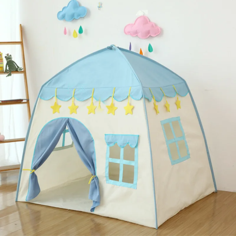 Tipi Princess Castle – Vikbart prinsesstält för barn inomhus och utomhuslek