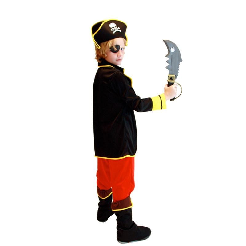 Halloweenkostym Barn – Piratkung med Jacka & Tillbehör, Äventyrlig & Bekväm
