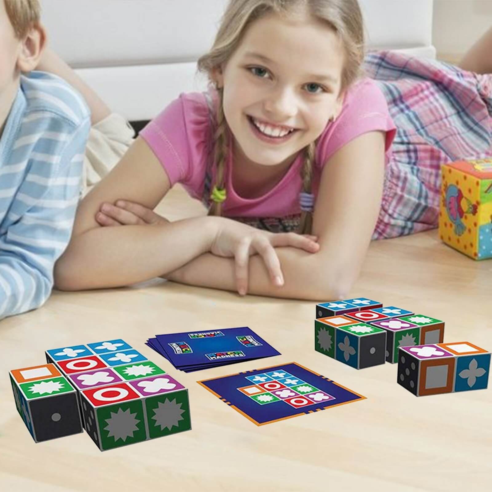 Kombinationspussel för barn – pedagogiskt spel som utvecklar logiskt tänkande