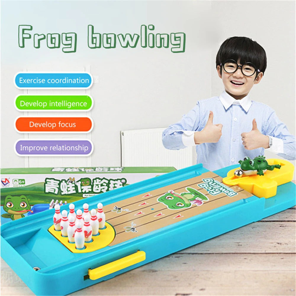 Grodbowling – Roligt bowlingspel för barn