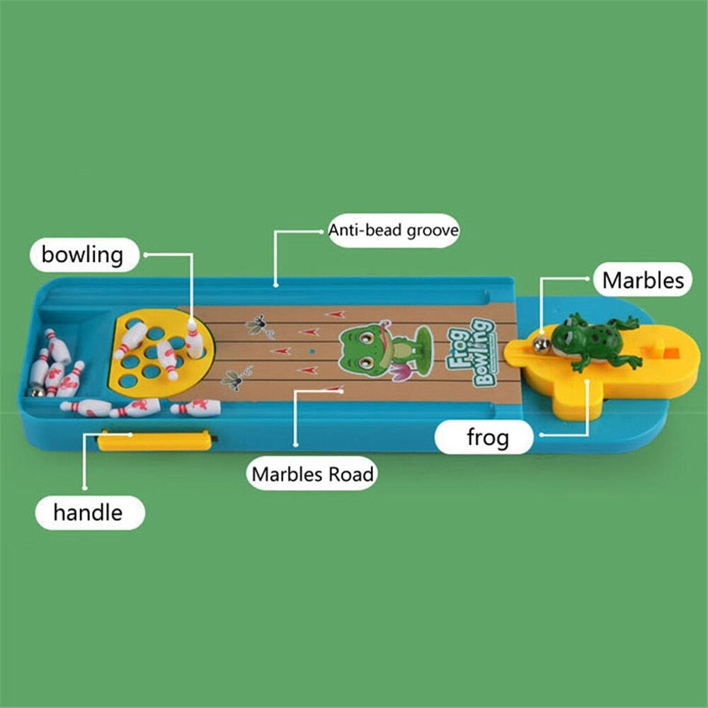 Grodbowling – Roligt bowlingspel för barn