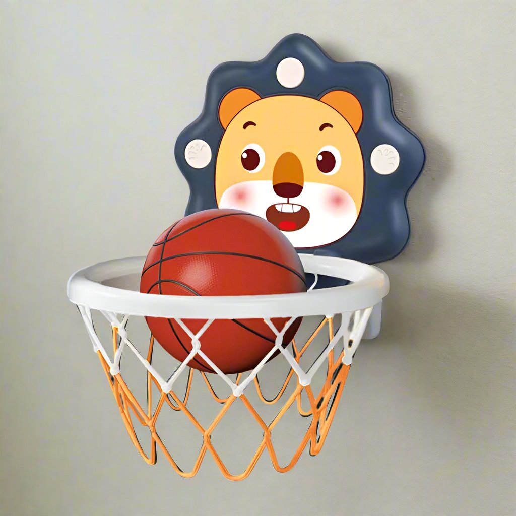 Basketbollset för barn – Mini basketkorg med bollar för inomhus och utomhuslek