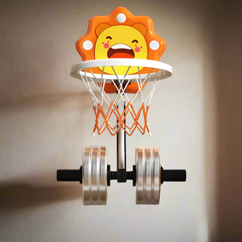 Basketbollset för barn – Mini basketkorg med bollar för inomhus och utomhuslek