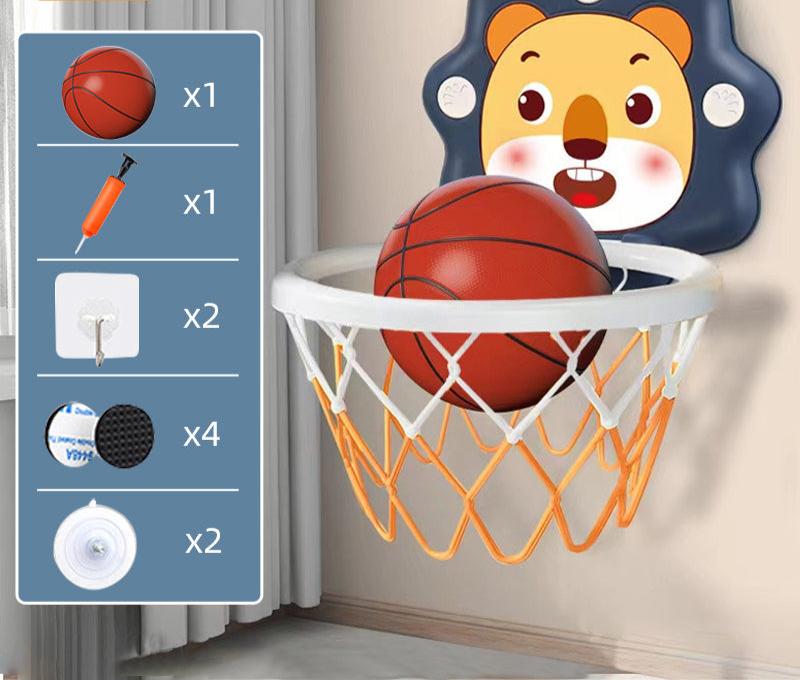 Basketbollset för barn – Mini basketkorg med bollar för inomhus och utomhuslek