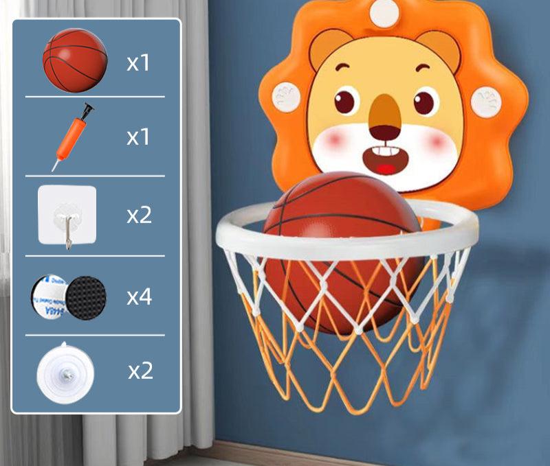 Basketbollset för barn – Mini basketkorg med bollar för inomhus och utomhuslek